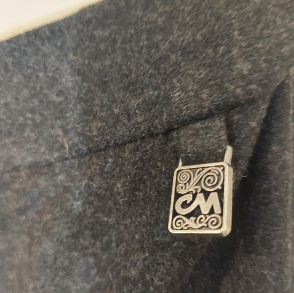 CHRISTA MODEN Austrian Grey Wool Walking Skirt 6 - Picture 2 of 7